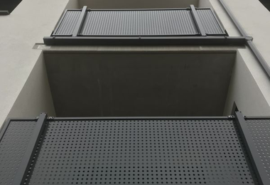 Alimínium korlát Bécs