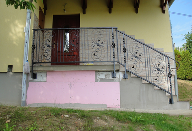 Kovácsoltvas korlát