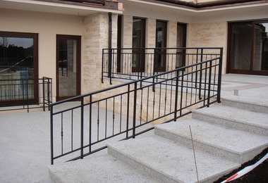 Kovácsoltvas korlát