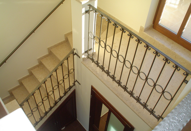 Kovácsoltvas korlát