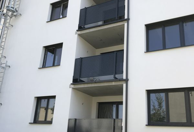 Alimínium korlát Bécs