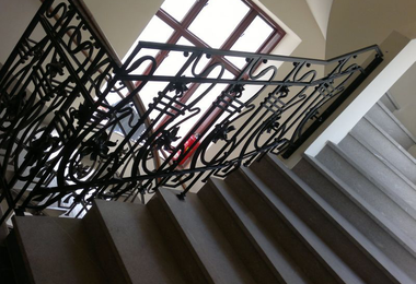 Kovácsoltvas korlát