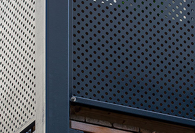 Alimínium korlát Bécs